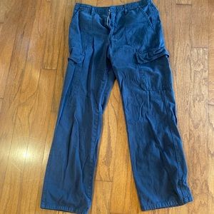 High rise straight leg cargo pants - ZARA